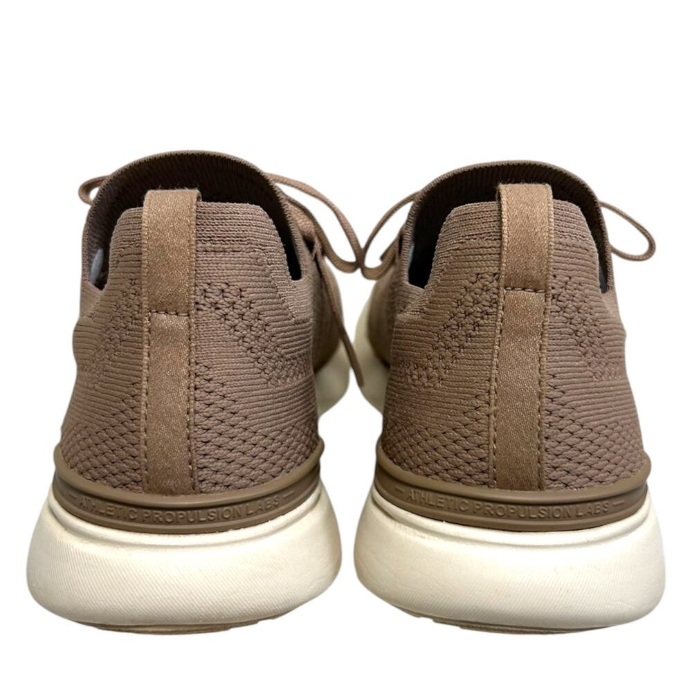 APL - Women's 'Techloom Breeze' Knit Sneaker, Lightweight - Almond Brown, Size 7 - Picture 9 of 14